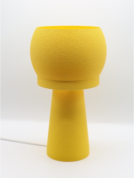 Lampe à poser Noemie – Design granit, lumière douce, fabrication française