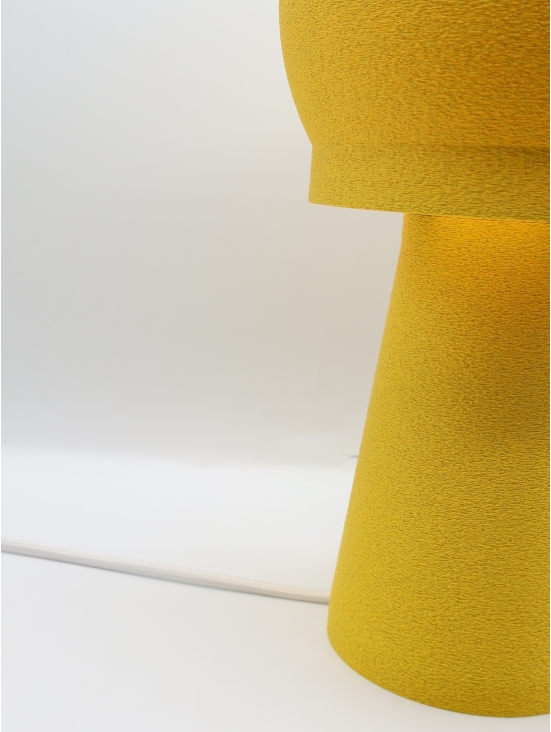 Lampe à poser Noemie – Design granit, lumière douce, fabrication française