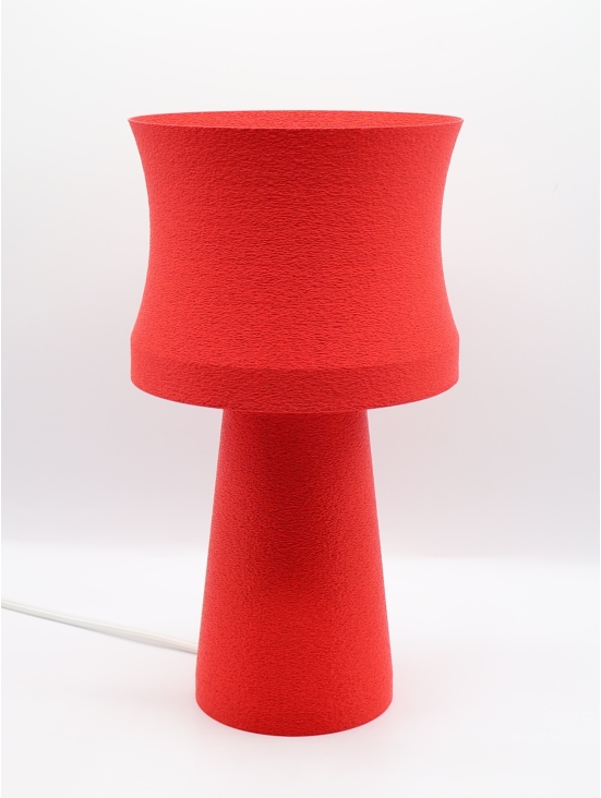 Lampe à poser Agathe – Lampe granit courbe, design et fabrication française