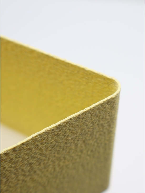 Lampe à poser Lison – Lampe granit triangulaire, design asymétrique