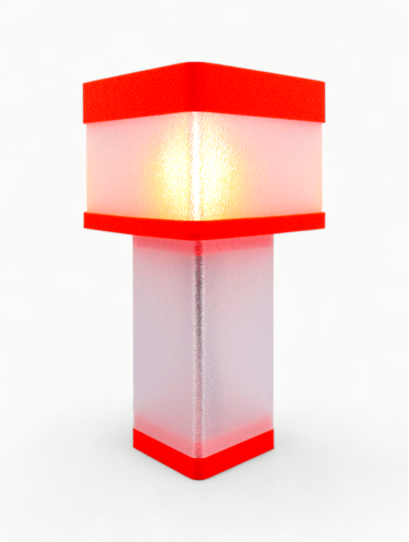 Maelle – Lampe à poser en impression 3D – Disponible en toutes couleurs POP