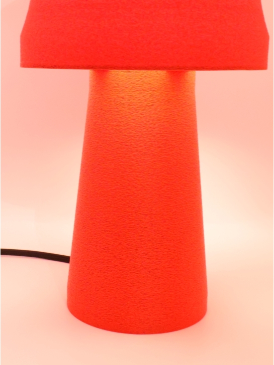 Lampe à poser Agathe – Lampe granit courbe, design et fabrication française