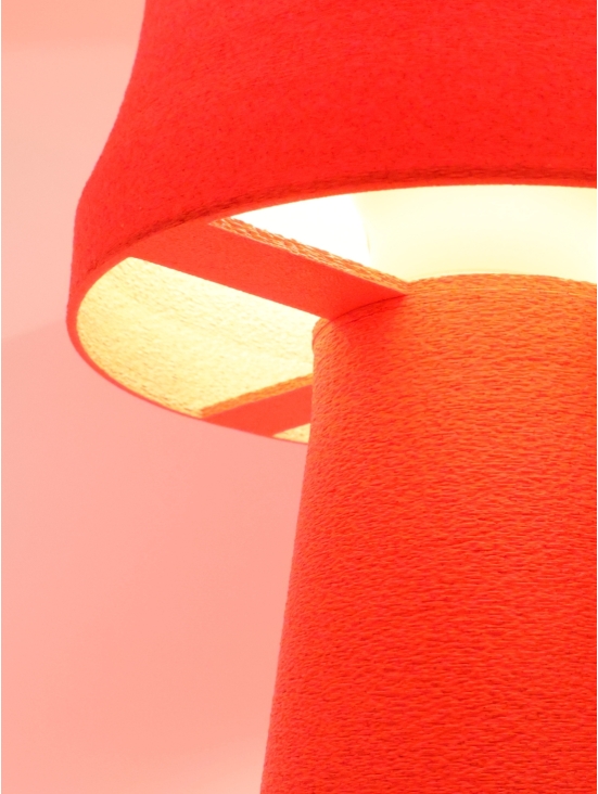 Lampe à poser Agathe – Lampe granit courbe, design et fabrication française