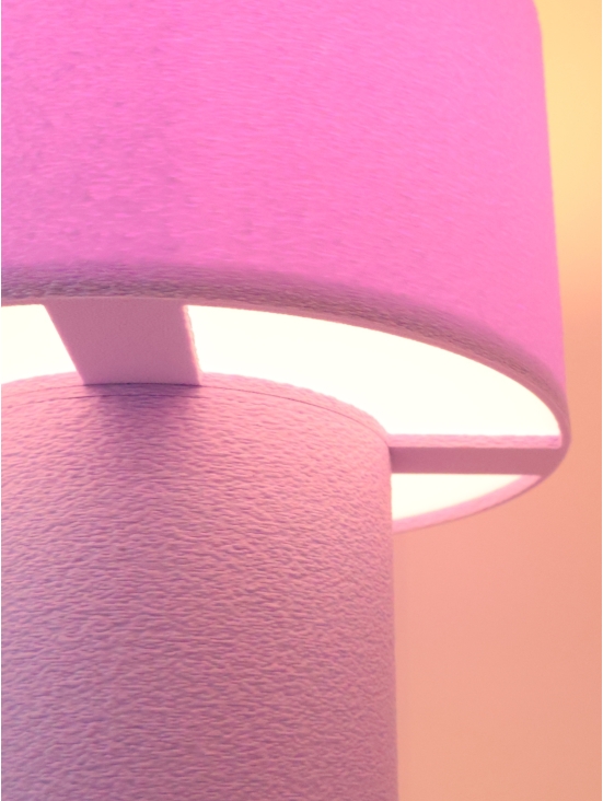 Daphné Pastel – Lampe à poser design rond, taille Essentiel