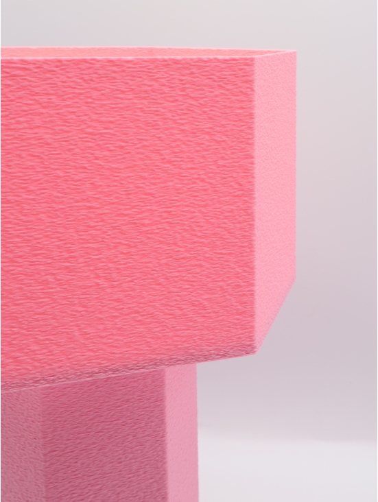 Romy Pastel – Lampe à poser design hexagonale, taille Essentiel