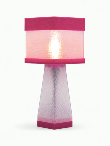 Aline – Lampe à poser en impression 3D – Disponible en toutes couleurs POP