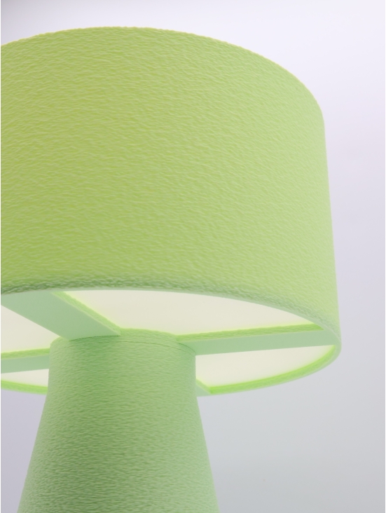 Albane Pastel – Lampe à poser design cylindrique, taille Essentiel
