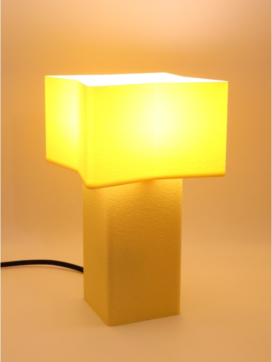 Odile Pastel – Lampe à poser design sculpturale, taille Essentiel