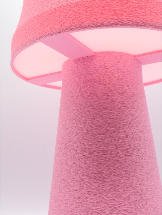 Agathe Pastel – Lampe à poser design courbe, taille Équilibre