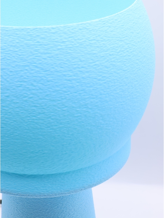 Noémie Pastel – Lampe à poser design arrondie, taille Équilibre