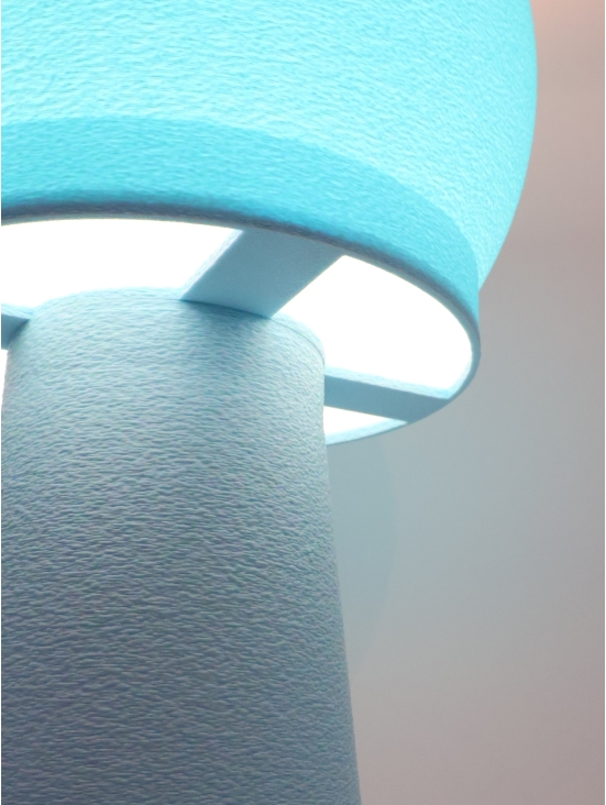 Noémie Pastel – Lampe à poser design arrondie, taille Équilibre