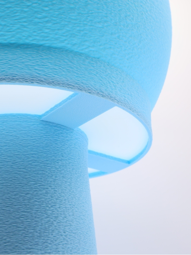 Noémie Pastel – Lampe à poser design arrondie, taille Équilibre