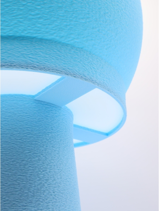 Noémie Pastel – Lampe à poser design arrondie, taille Équilibre