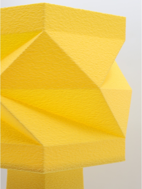 Alizée Pastel – Lampe à poser design facettée, taille Équilibre