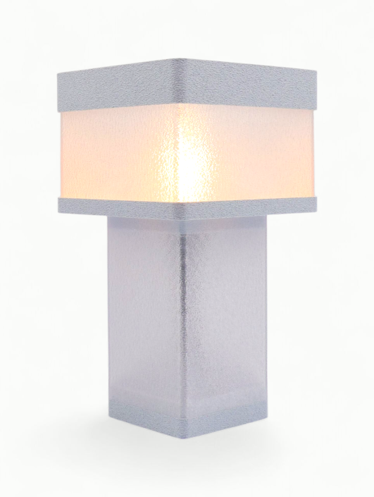 Priscilla – Lampe à poser design finition Granit – Disponible en plusieurs couleurs