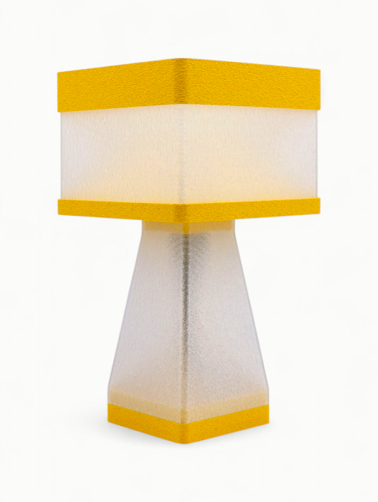 Juliane – Lampe à poser design finition Granit – Disponible en plusieurs couleurs