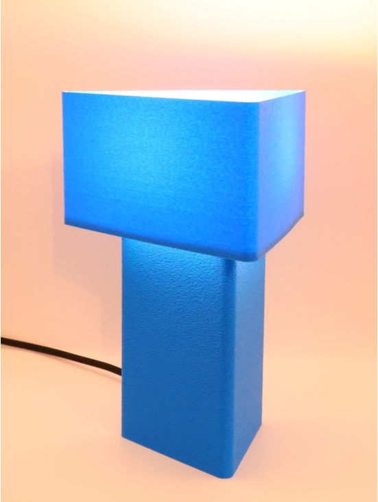 Lison Pop Essentiel – Lampe à poser design triangulaire : couleurs Pop