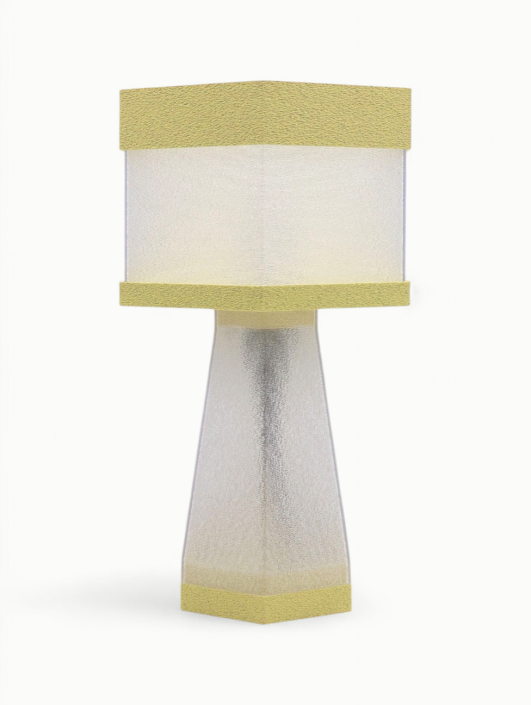 Aline – Lampe à poser design finition Granit – Disponible en plusieurs couleurs