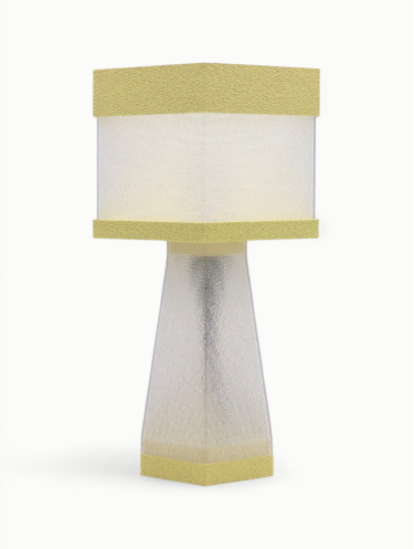 Aline – Lampe à poser design finition Granit – Disponible en plusieurs couleurs