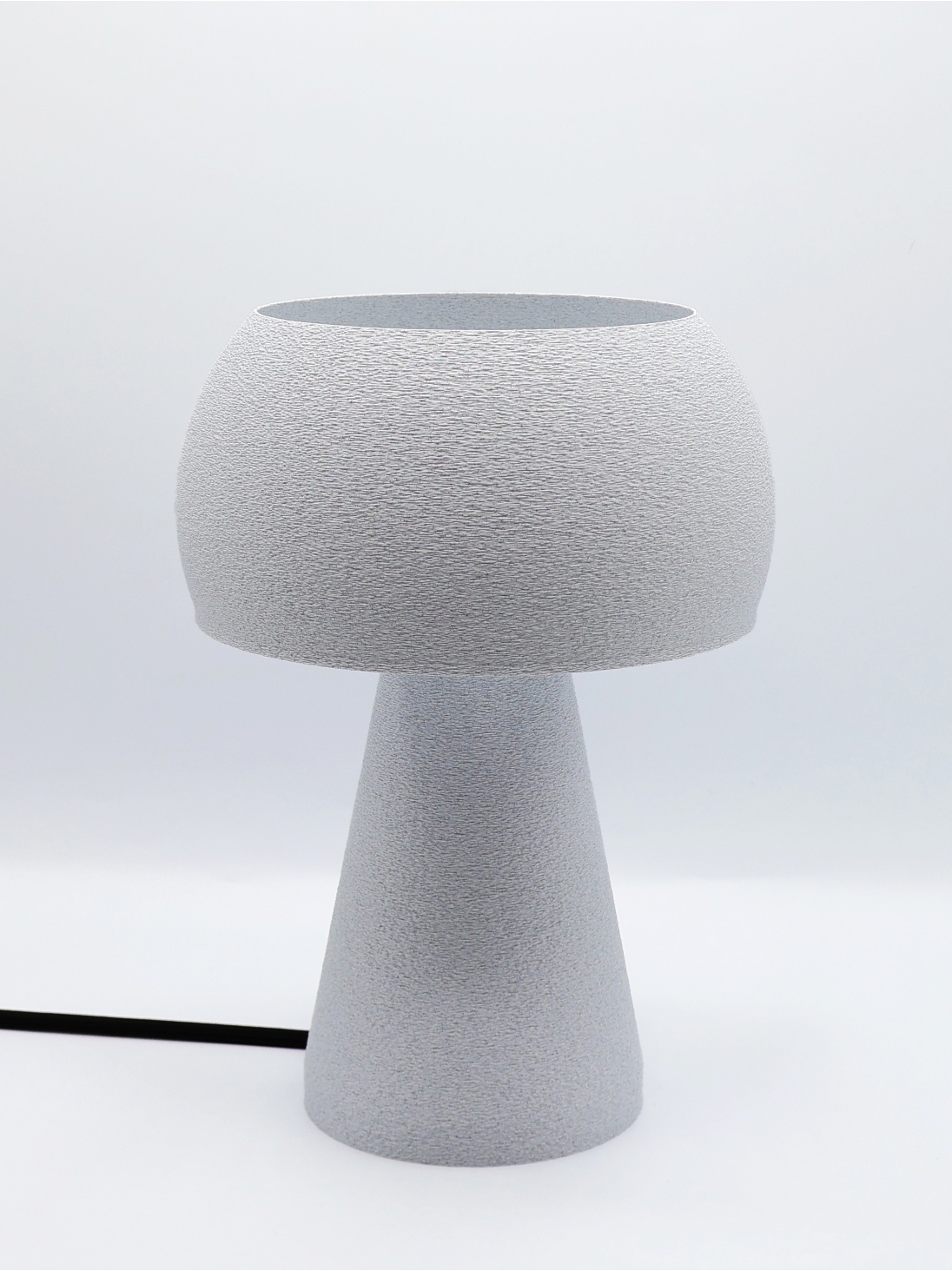 Lampe à poser Agnès – Lampe granit arrondie, lumière douce