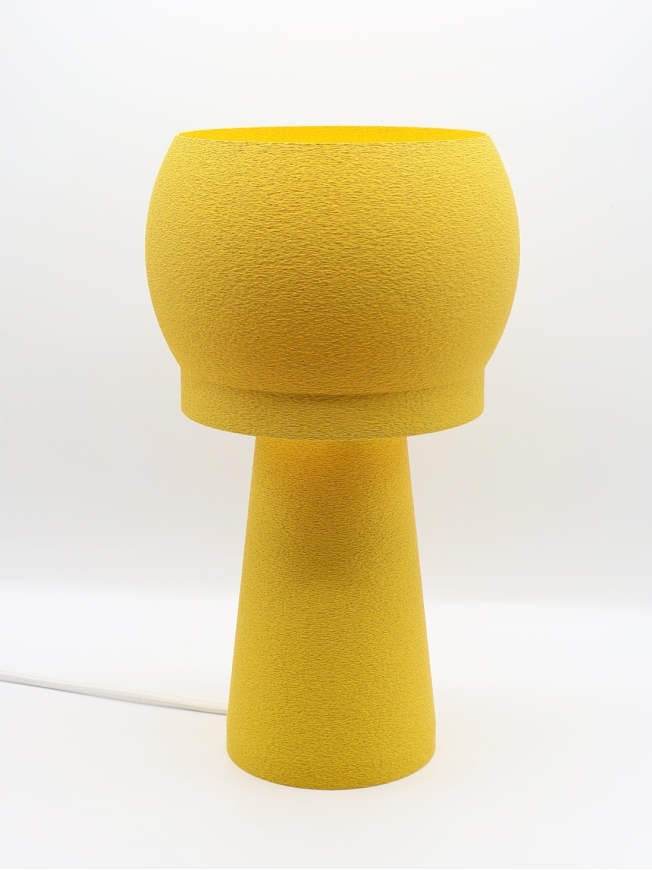 Lampe à poser Noemie – Design granit, lumière douce, fabrication française