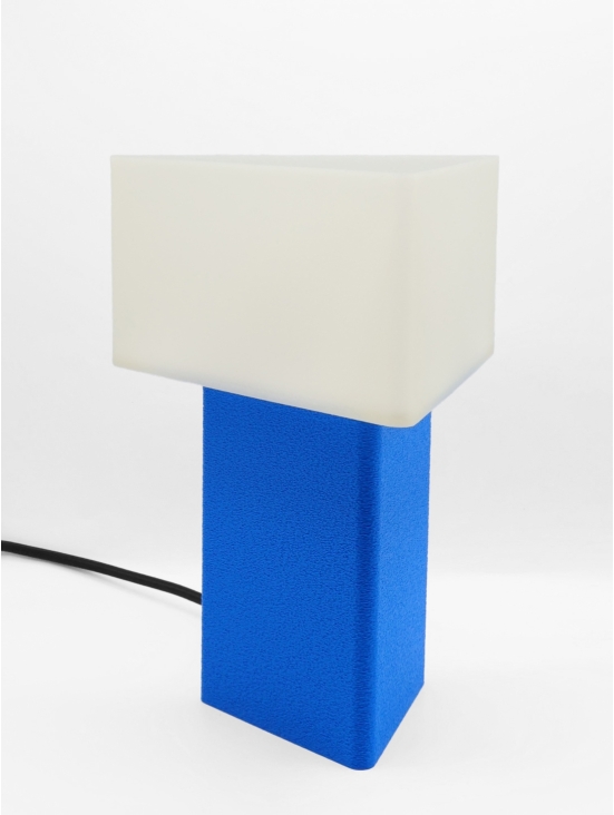 Lampe à poser Maëlle Essentiel – Halo crème apaisant & touche Pop colorée