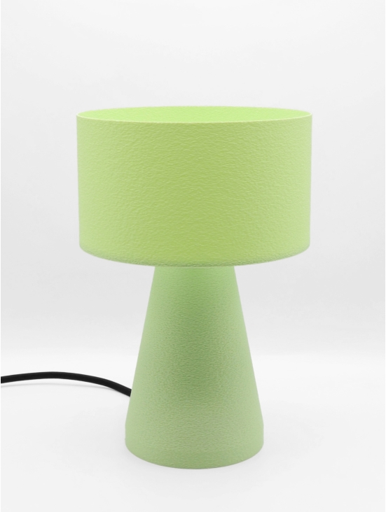 Albane Pastel – Lampe à poser design cylindrique, taille Essentiel
