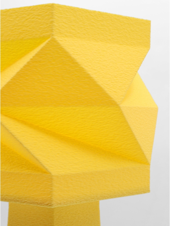 Alizée Pastel – Lampe à poser design facettée, taille Équilibre