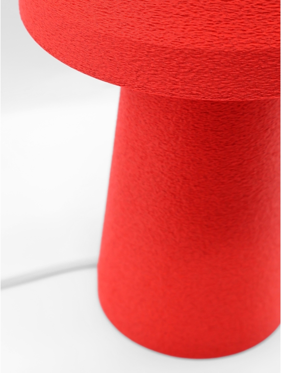 Lampe à poser Agathe – Lampe granit courbe, design et fabrication française