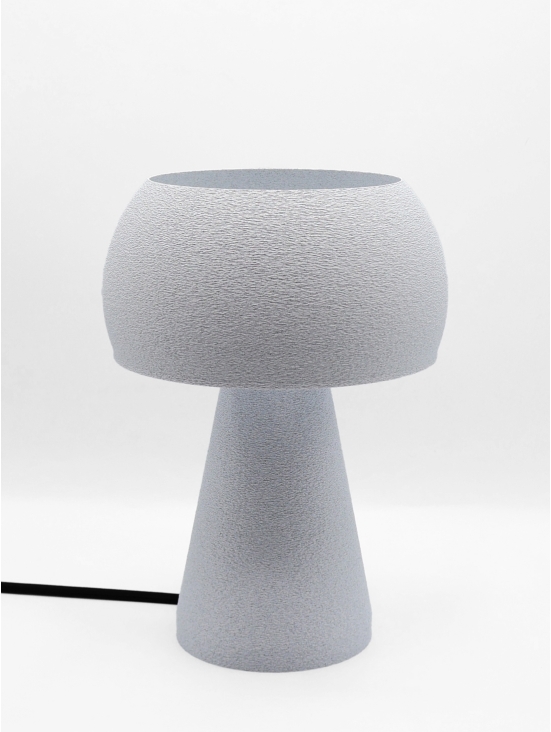 Lampe à poser Agnès – Lampe granit arrondie, lumière douce