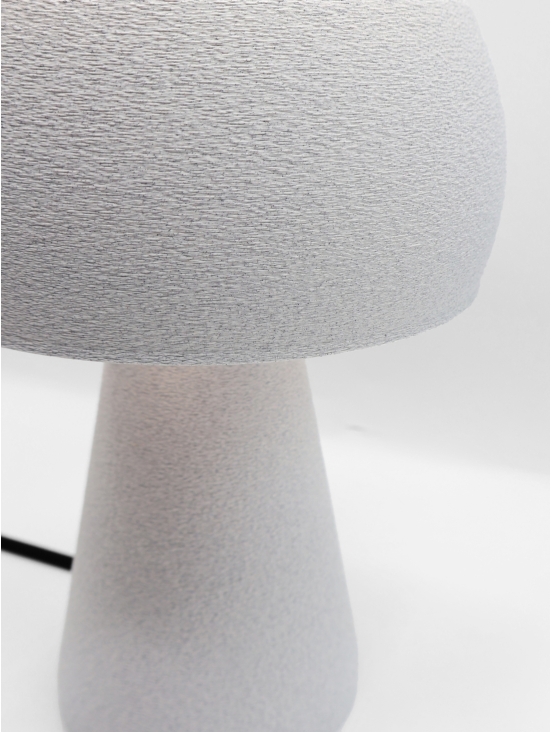 Lampe à poser Agnès – Lampe granit arrondie, lumière douce