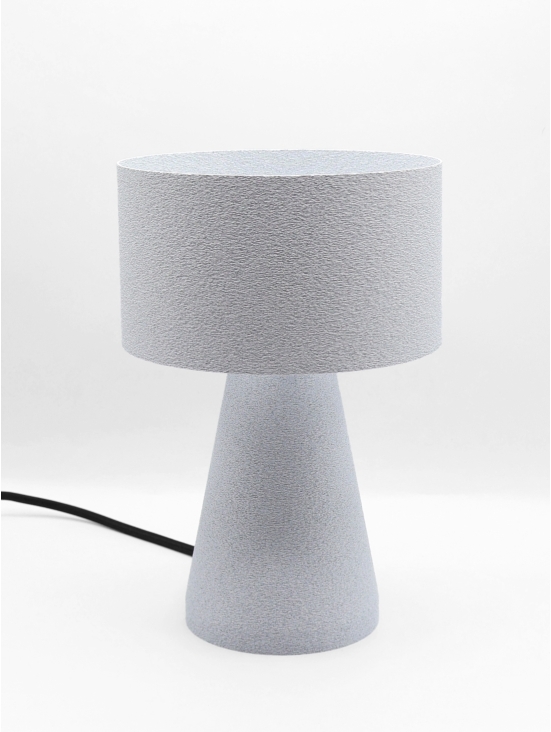 Lampe à poser Albane – Lampe granit cylindrique, design minimaliste