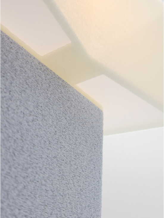 Priscilla – Lampe à poser design coquille Saint-Jacques & granit – Format Essentiel