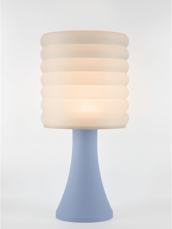 Micheline – Lampe pastel bleu, extra large