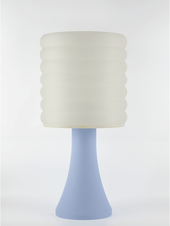 Micheline – Lampe pastel bleu, extra large