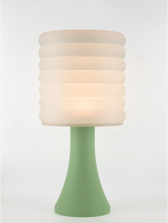 Micheline – Lampe pastel verte, extra large