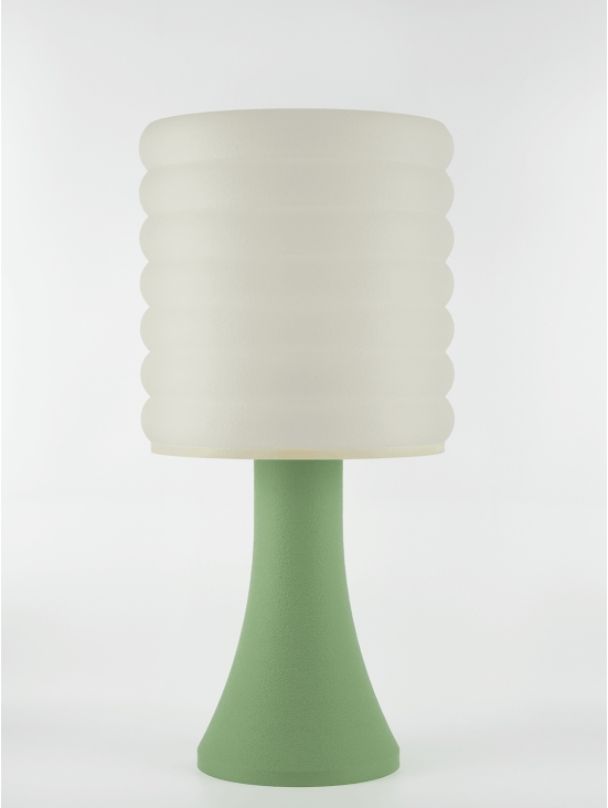 Micheline – Lampe pastel verte, extra large