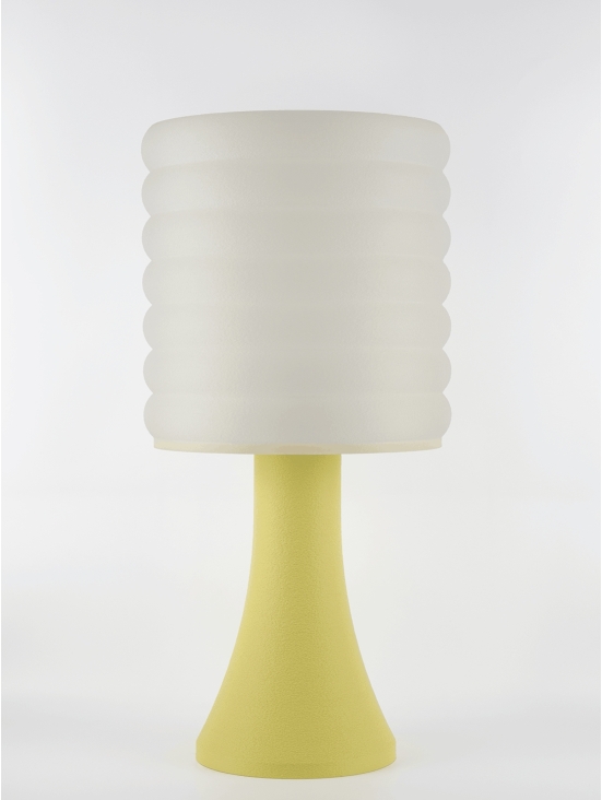 Micheline – Lampe pastel jaune, extra large