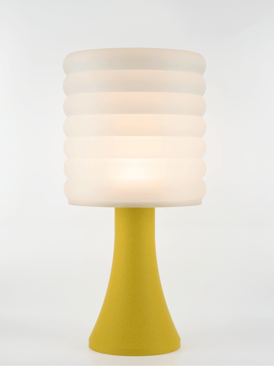 Micheline – Lampe granit jaune, extra large