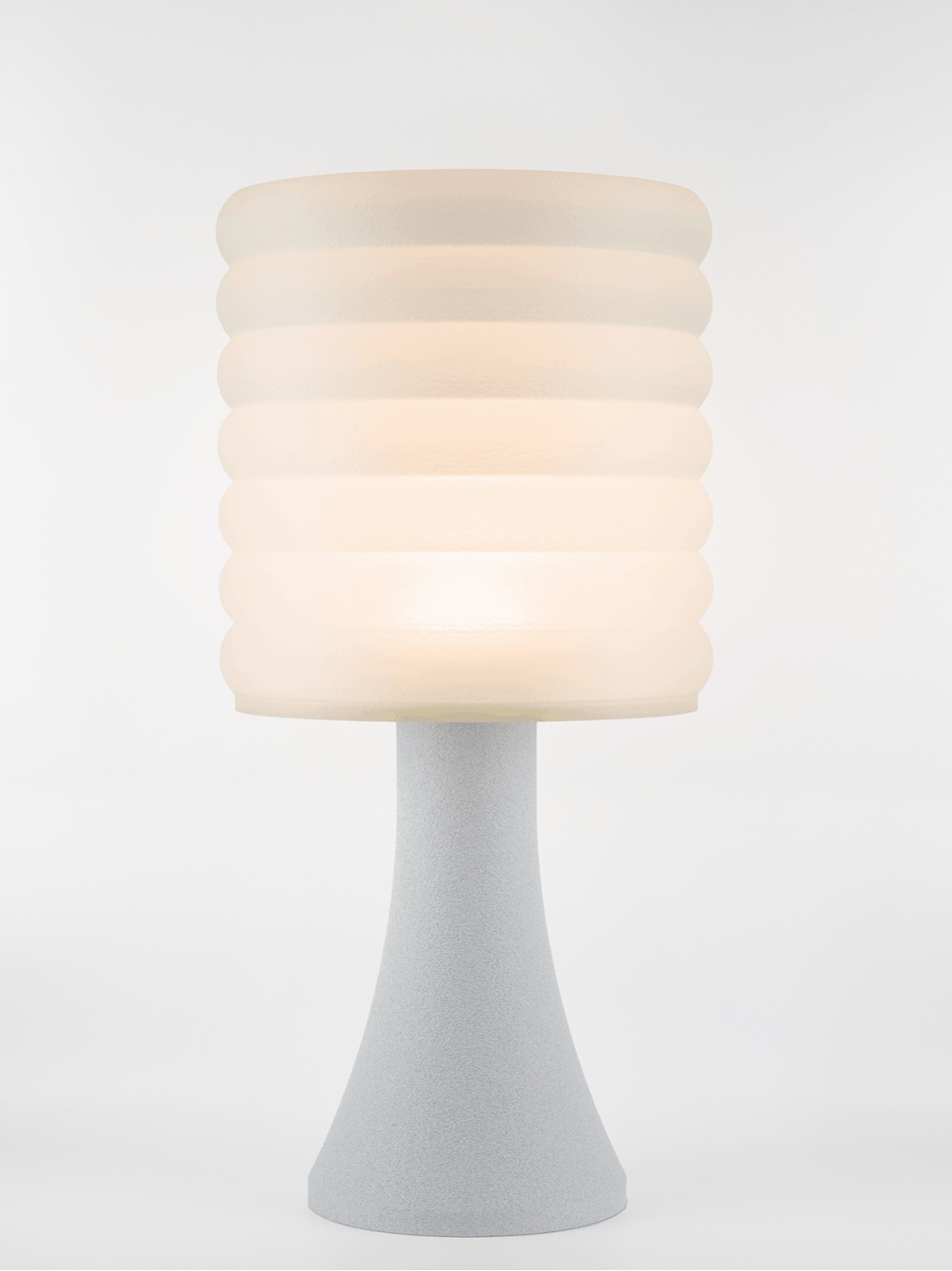 Micheline – Lampe granit gris, extra large