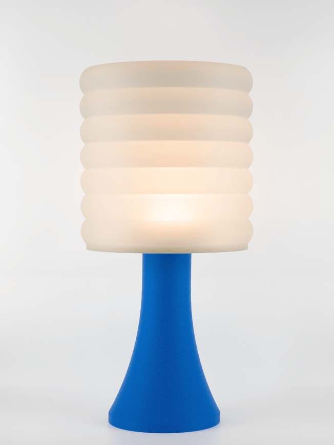 Micheline – Lampe pop bleu, extra large