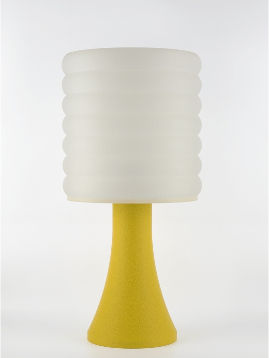 Micheline – Lampe granit jaune, extra large