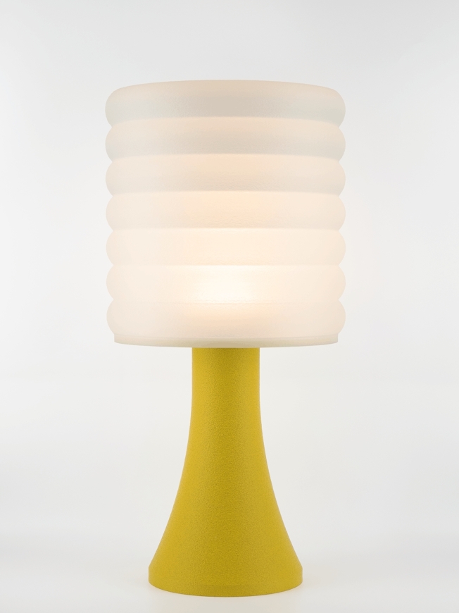 Micheline – Lampe granit jaune, extra large