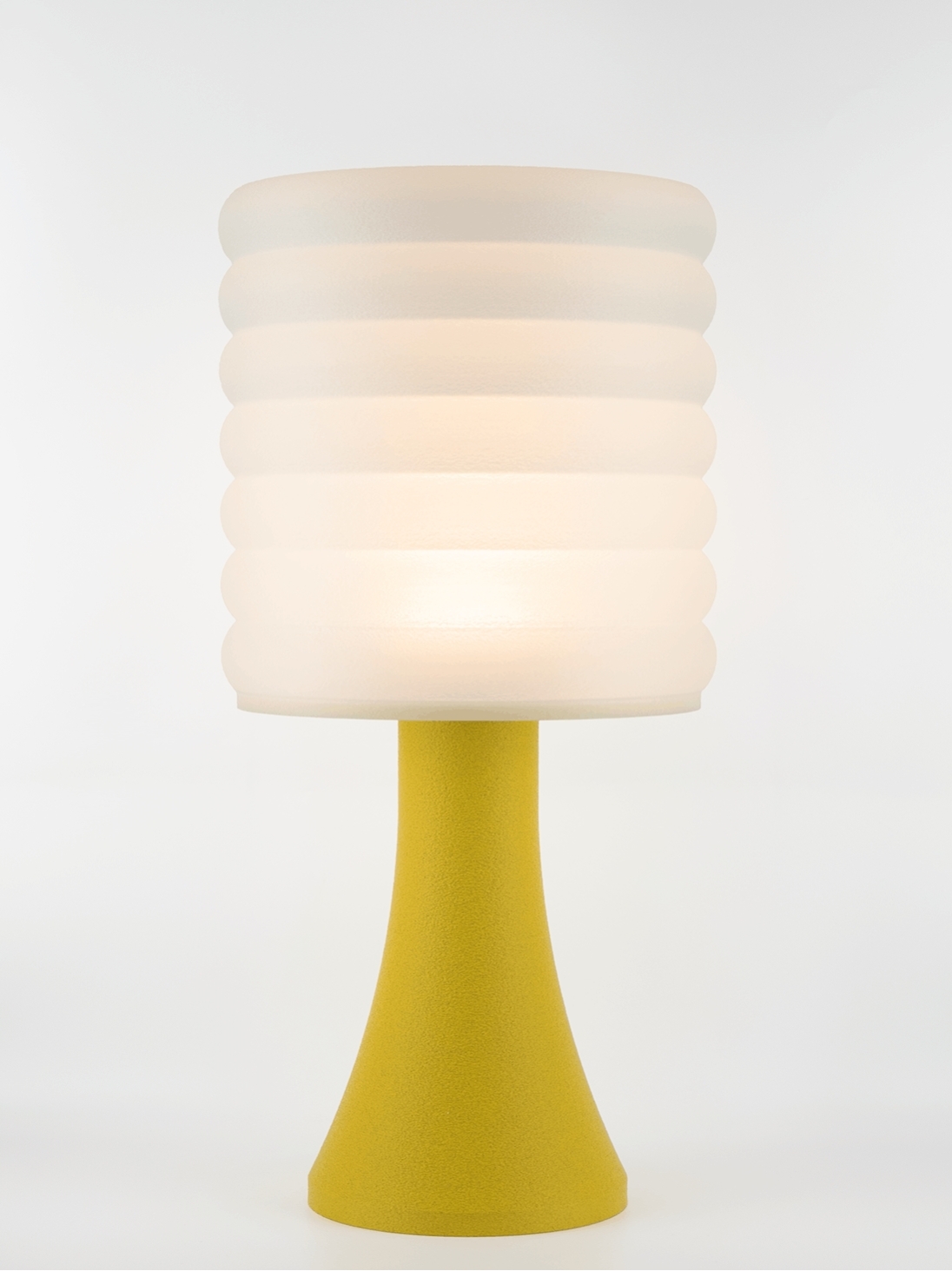 Micheline – Lampe granit jaune, extra large