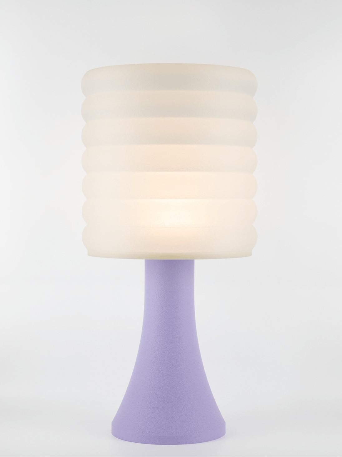 Micheline – Lampe pastel lilas, extra large
