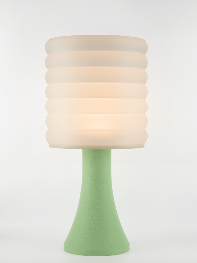 Micheline – Lampe pastel verte, extra large