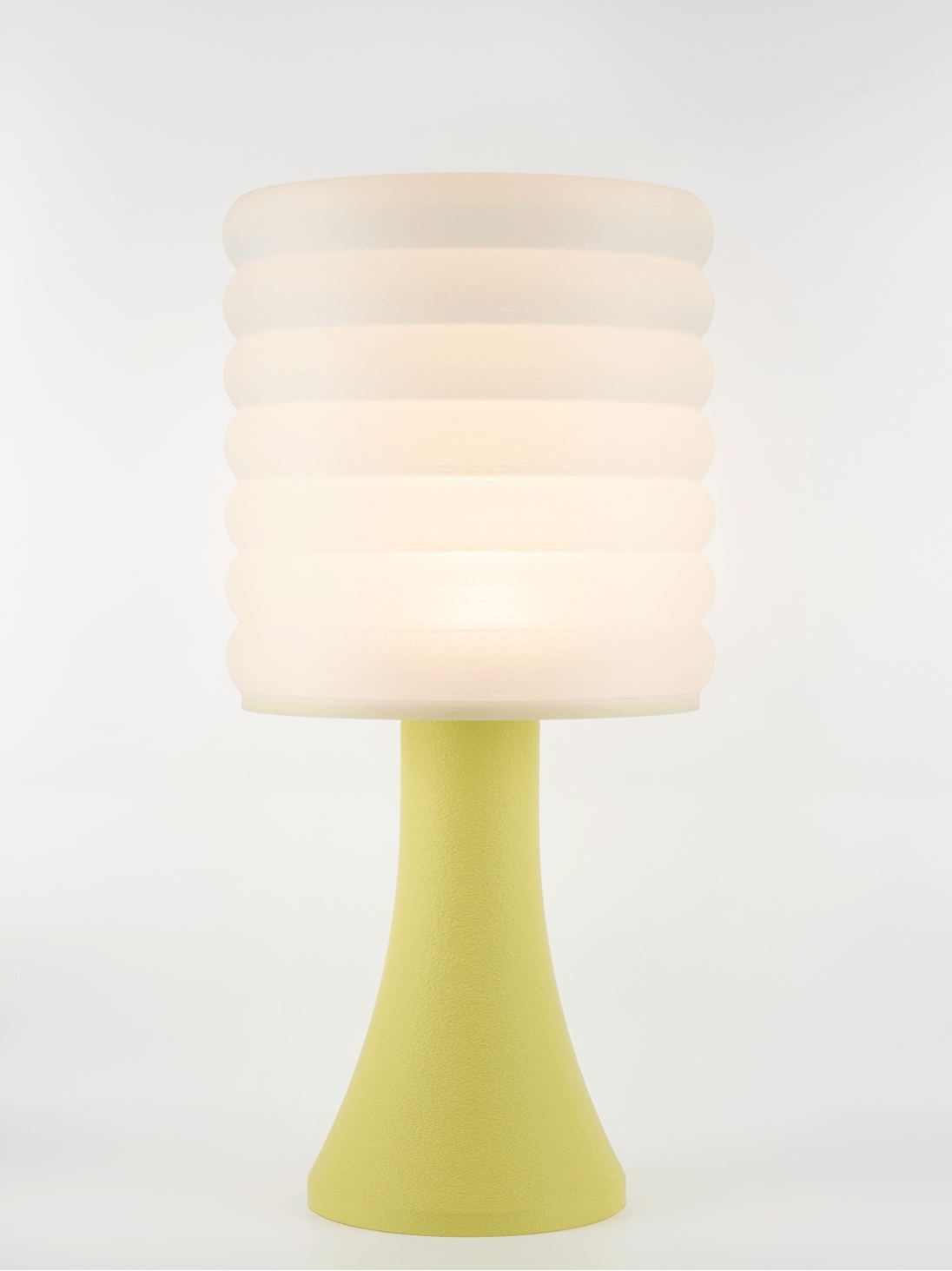 Micheline – Lampe pastel jaune, extra large