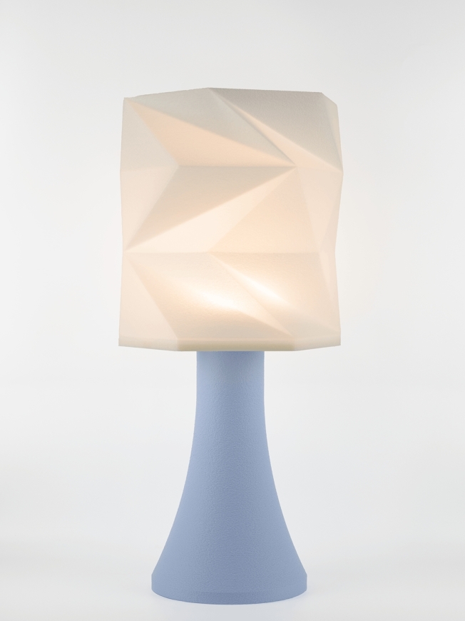 Simone – Lampe pastel bleu, extra large