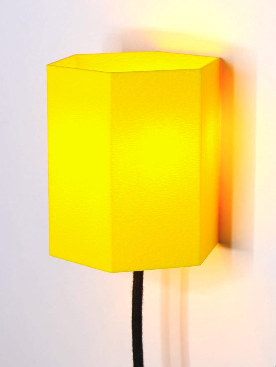 Applique murale design Solène Pop vive hexagonale – Fabriquée en France