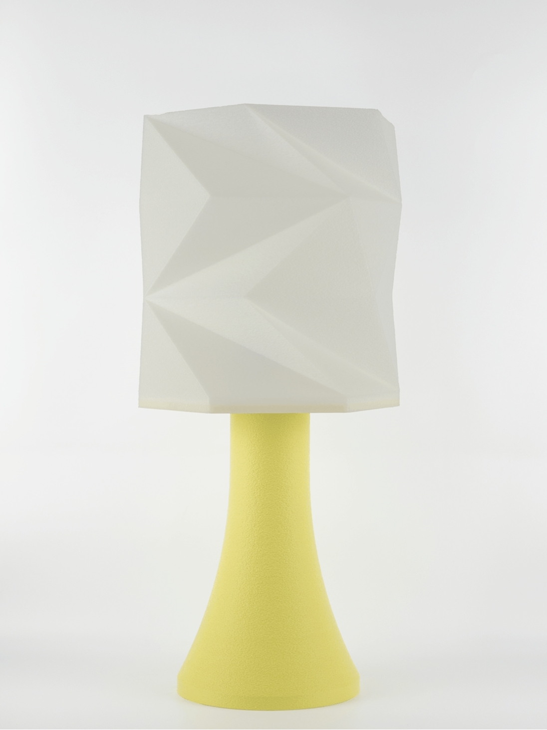 Simone – Lampe pastel jaune, extra large